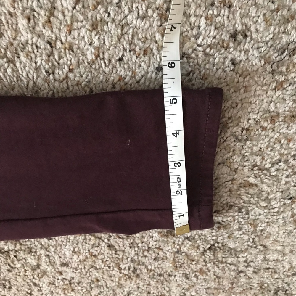 AEO | burgundy jeggings - Picture 7 of 8